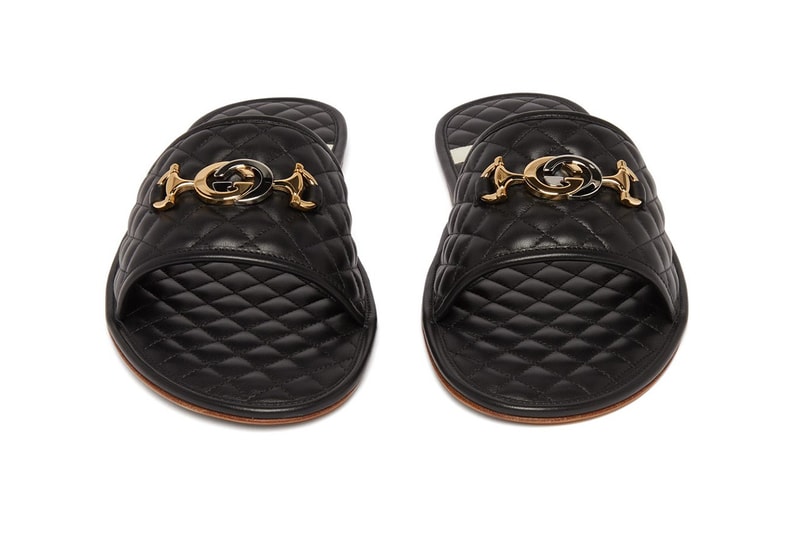 Gucci 釋出最新 GG Logo 全皮革奢華拖鞋