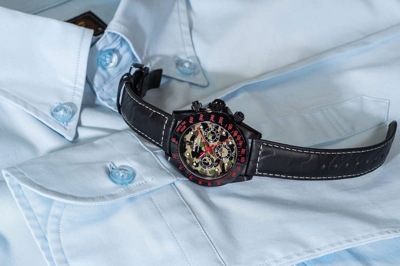 成熟表現－A BATHING APE® 為 BAPEX TYPE-3 添加 1st Camo 皮帶