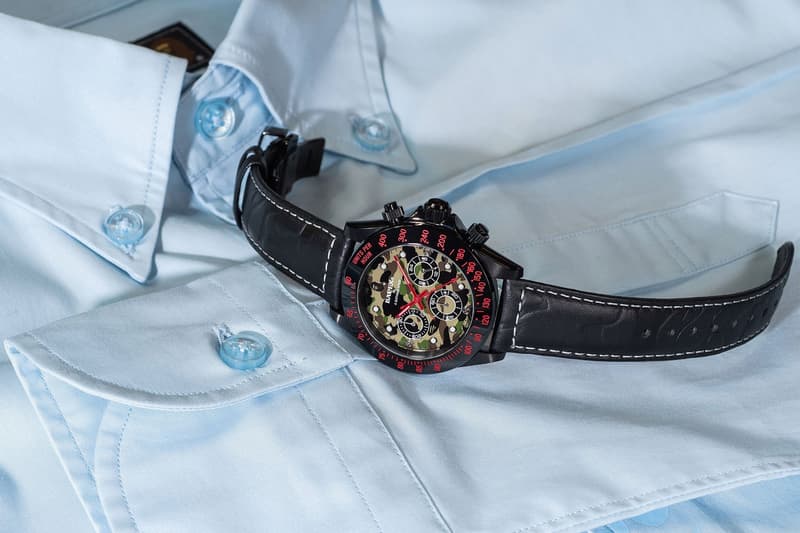 成熟表現-A BATHING APE® 為 BAPEX TYPE-3 添加 1st Camo 皮帶