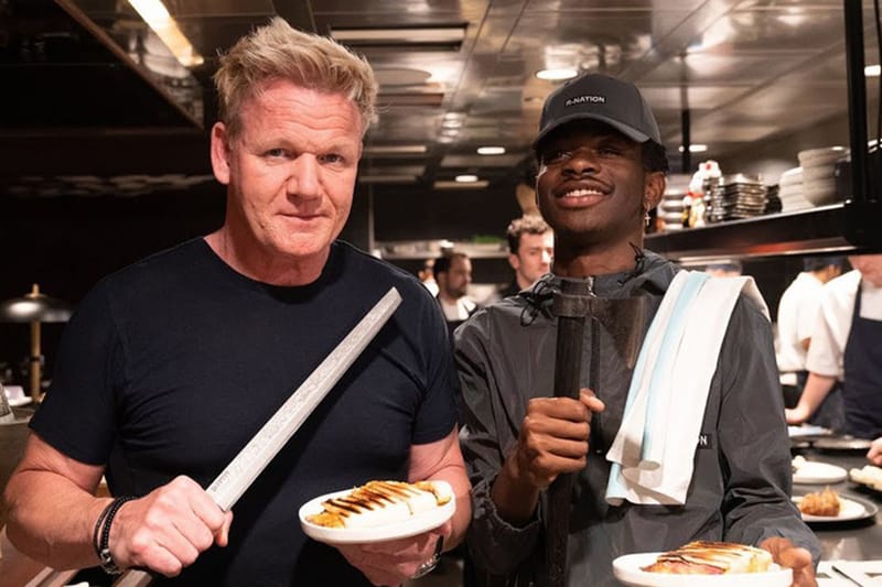 Lil Nas X 登上世界名廚 Gordon Ramsay 節目製作帕尼尼三明治