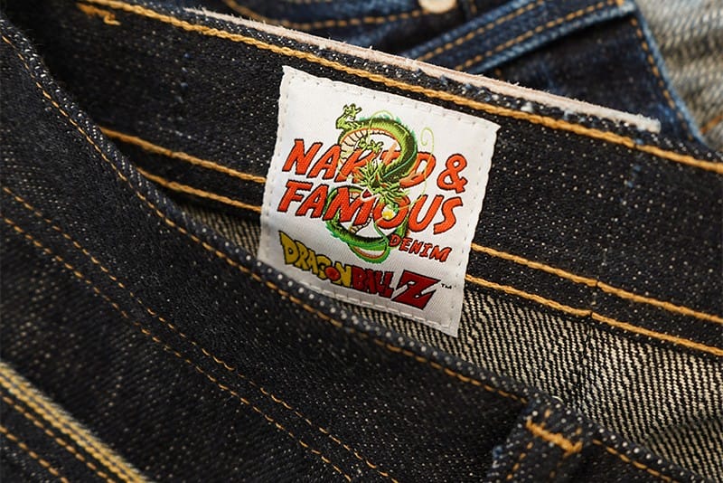 Naked & Famous 釋出《Dragon Ball Z》聯乘丹寧褲系列預告
