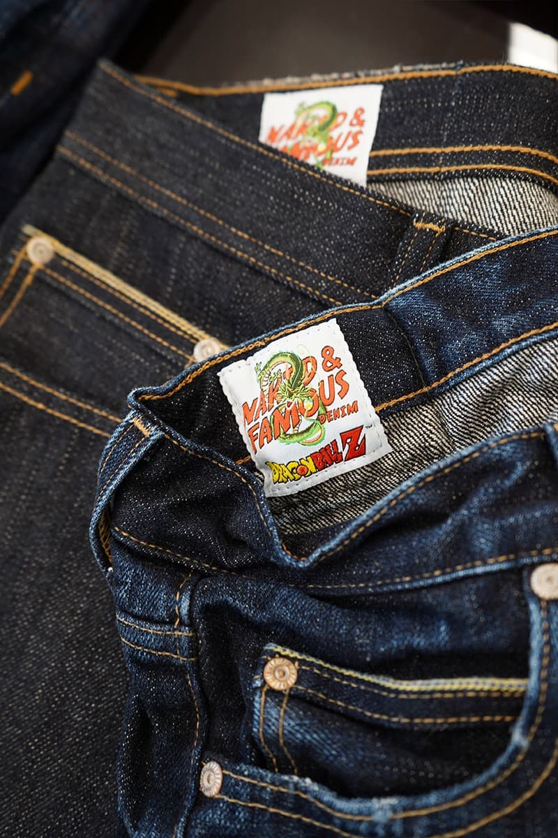 Naked & Famous 釋出《Dragon Ball Z》聯乘丹寧褲系列預告