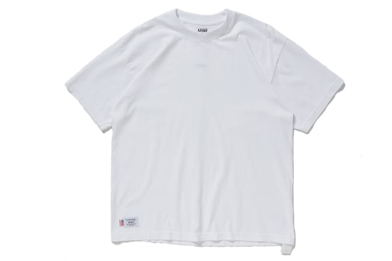 極上簡約-WTAPS 攜手日本新晉白 Tee 品牌 MINE 推出聯名 T-Shirt