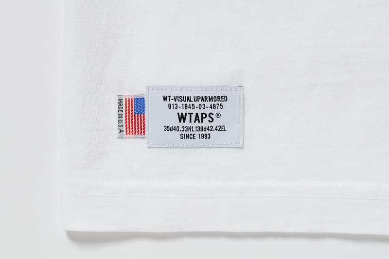 極上簡約-WTAPS 攜手日本新晉白 Tee 品牌 MINE 推出聯名 T-Shirt