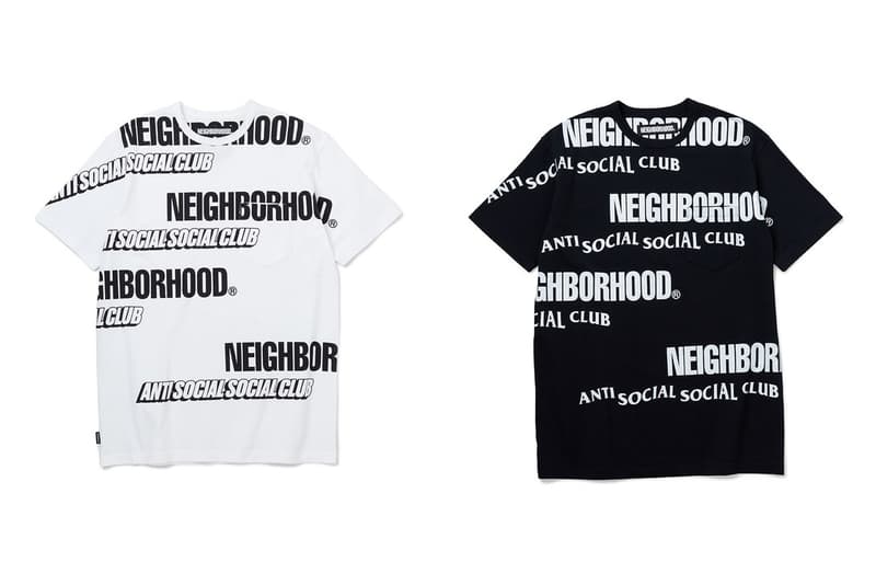 NEIGHBORHOOD x Anti Social Social Club 第二波聯名系列登場