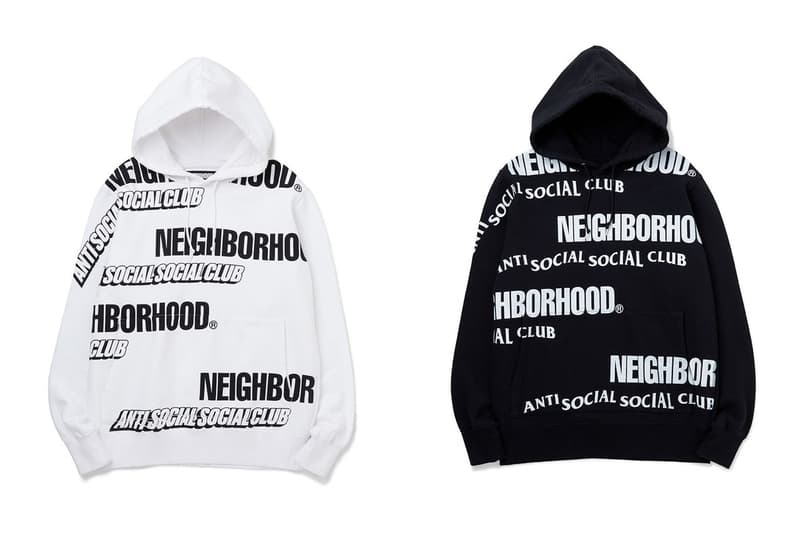 NEIGHBORHOOD x Anti Social Social Club 第二波聯名系列登場