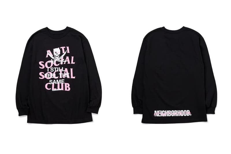 NEIGHBORHOOD x Anti Social Social Club 第二波聯名系列登場