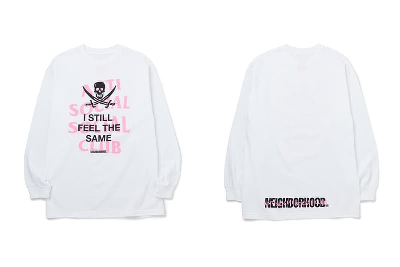 NEIGHBORHOOD x Anti Social Social Club 第二波聯名系列登場