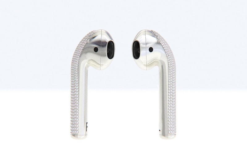 設計師 Ian DeLucca 打造要價 $20,000 美元「鑽石」定製 AirPods