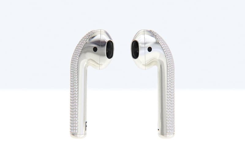 設計師 Ian DeLucca 打造要價 $20,000 美元「鑽石」定製 AirPods