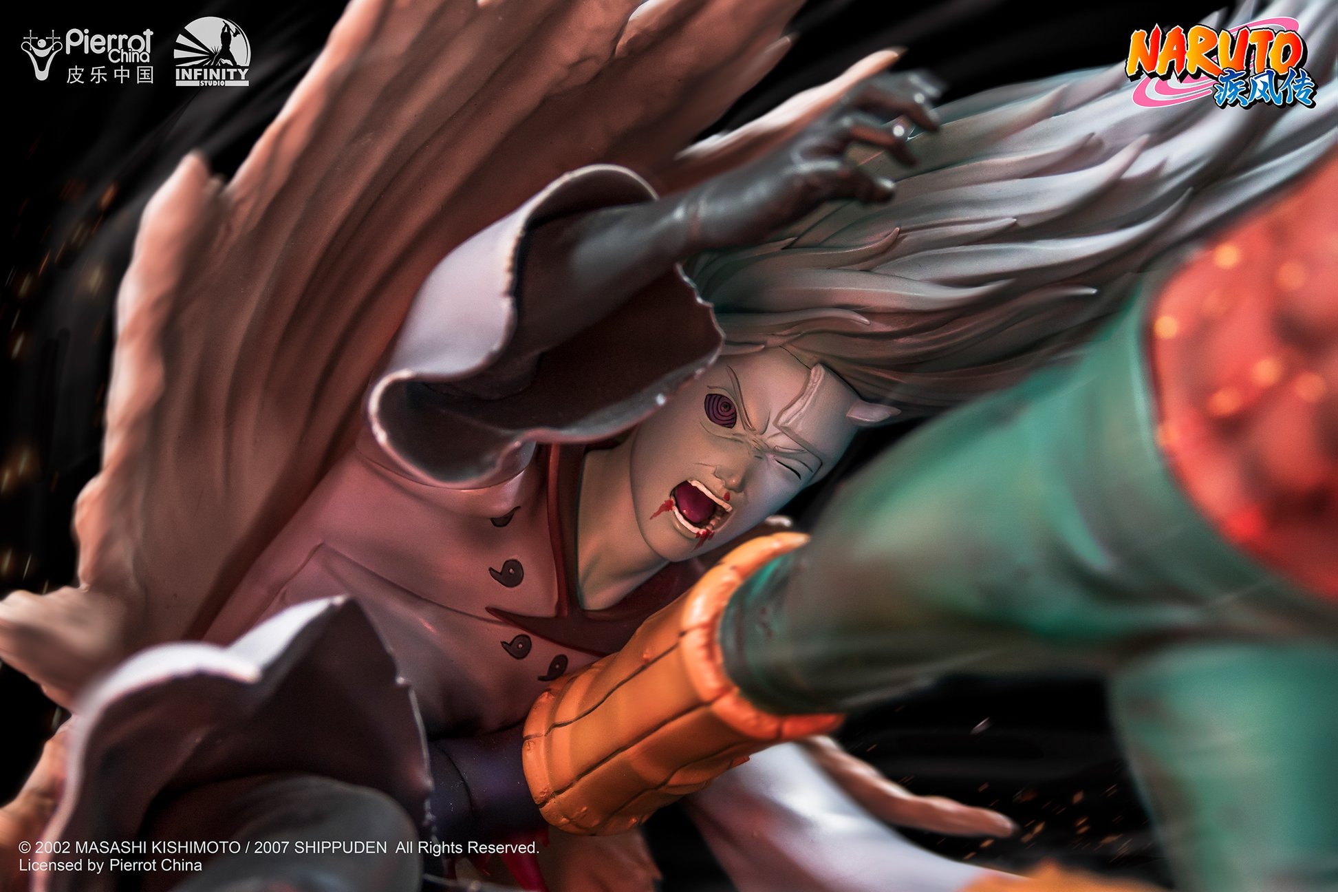 體術奧義 − Infinity Studio 打造 Naruto「凱 Vs. 宇智波斑」經典打鬥雕像
