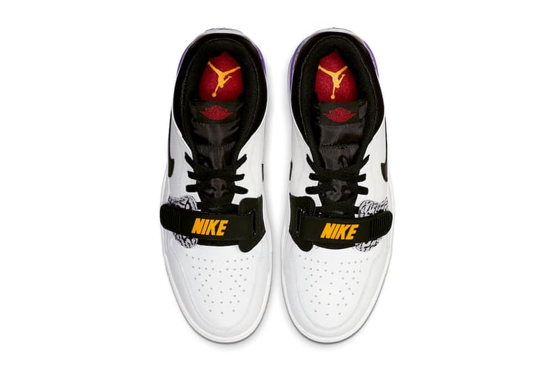 搶先預覽 Jordan Legacy 312 Low 全新「Lakers」別注配色