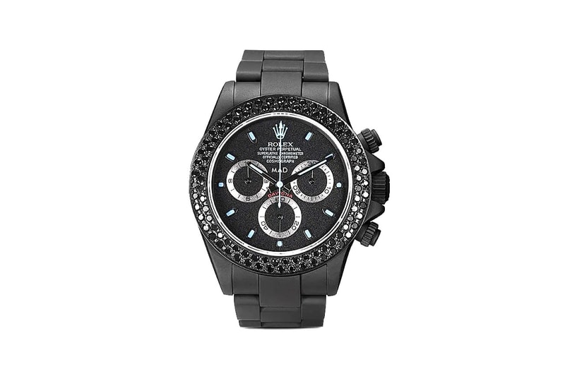 MAD Paris 打造 Rolex Daytona 黑藍寶石定製版本