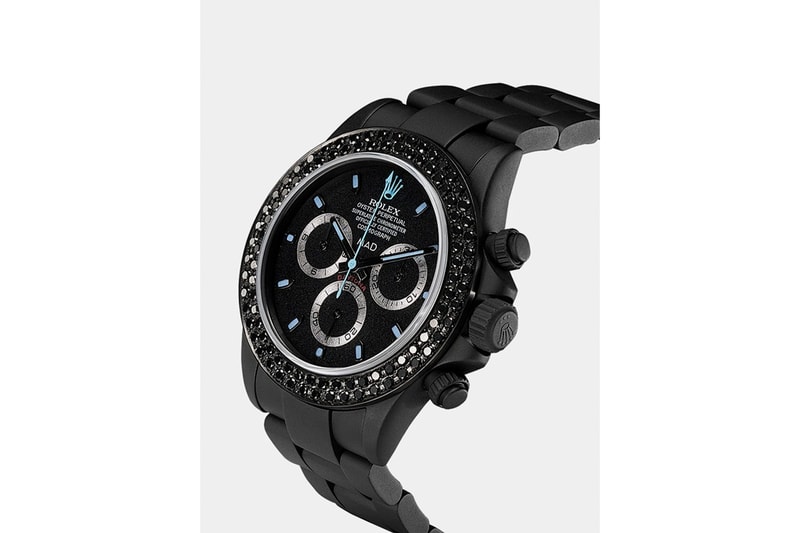 MAD Paris 打造 Rolex Daytona 黑藍寶石定製版本
