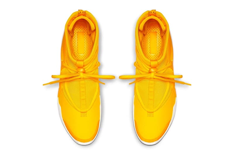 Jerry Lorenzo 曝光全新 Nike Air Fear of God 1「Yellow」鞋款