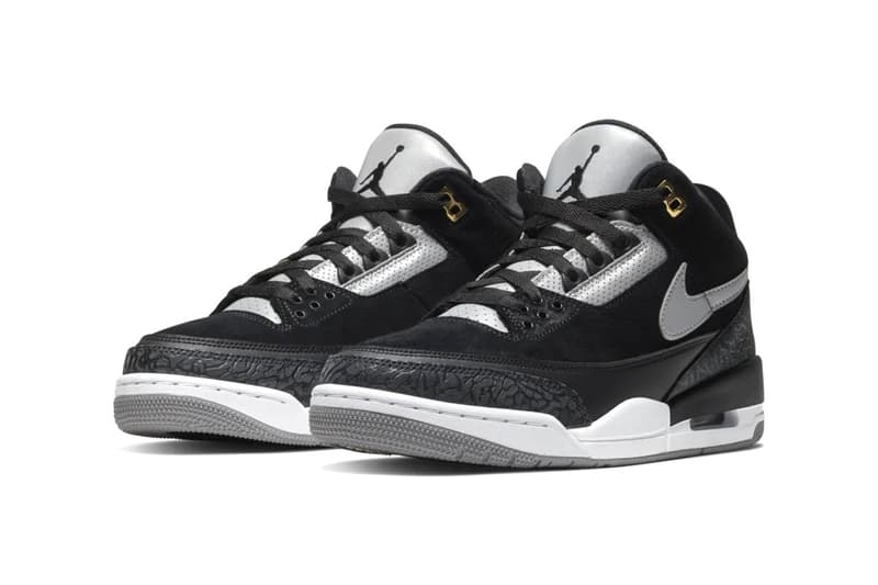 Air Jordan 3 Tinker「Black/Cement Grey」上架時間公佈