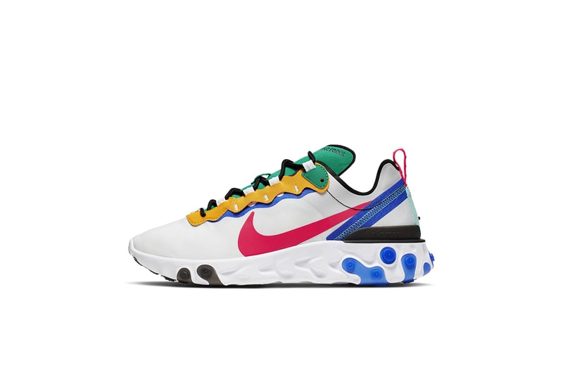 四色飛行棋－Nike 全新配色 React Element 55 及 React Presto 登場