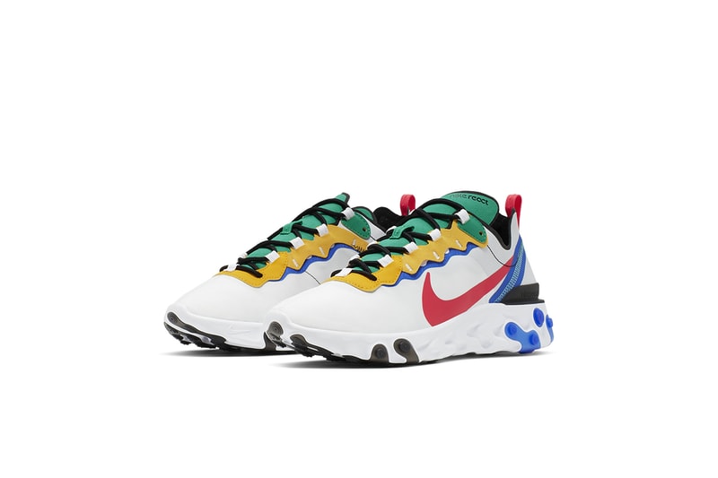 四色飛行棋－Nike 全新配色 React Element 55 及 React Presto 登場