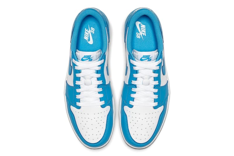 UPDATE: Nike SB x Air Jordan 1 Low「UNC」別注配色發售詳情公開