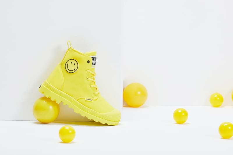陰天快樂－Palladium x SMILEY 聯乘 Pampa Puddle 防水鞋款