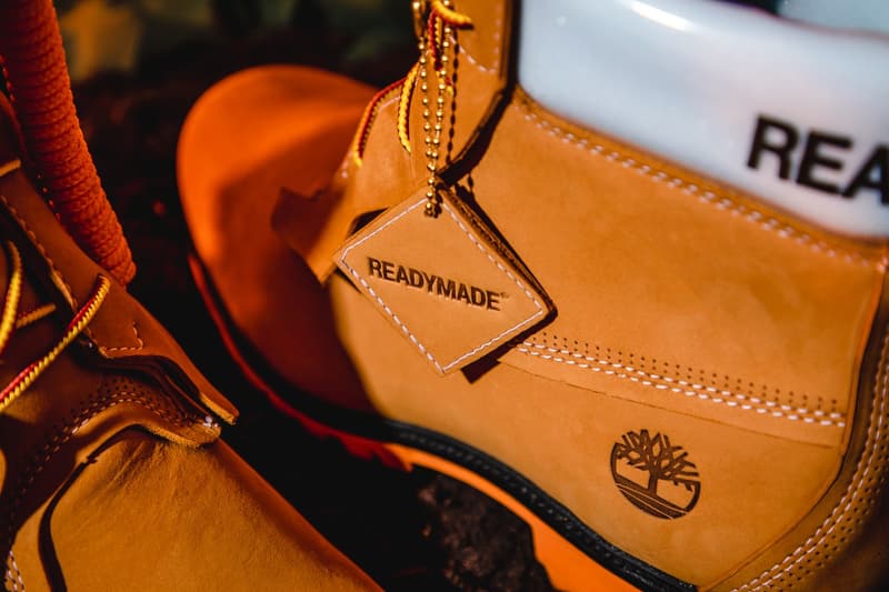 近賞 READYMADE x Timberland 全新 6-Inch Boot 聯乘靴款