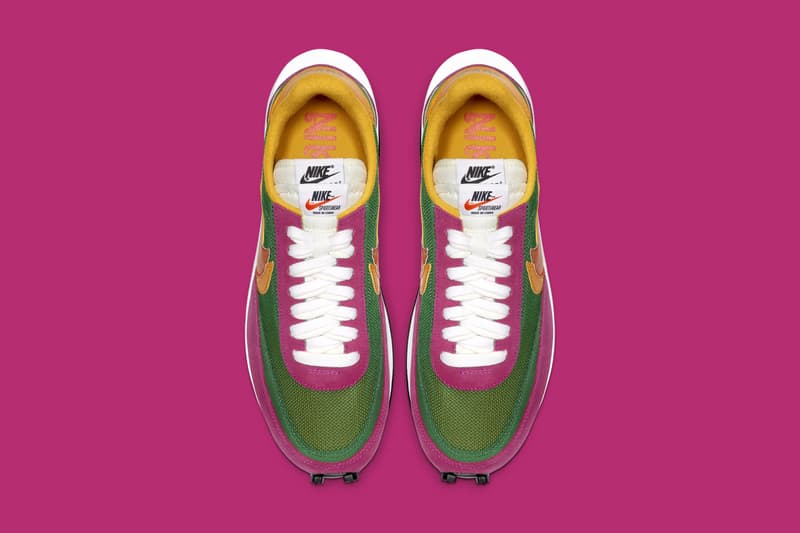 sacai x Nike LDWaffle 聯乘二回目三配色官方圖片公開