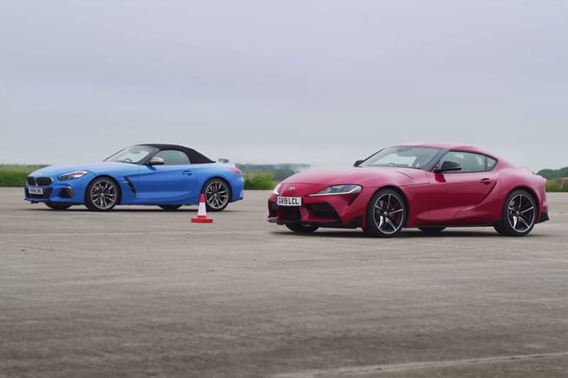 兄弟較勁－Toyota Supra 與 BMW Z4 展開實測對決