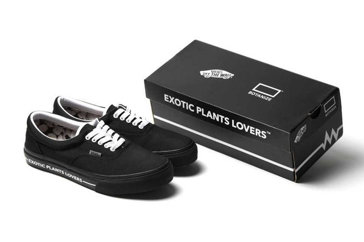 BOTANIZE x Vans Japan 「Exotic Plant Lovers」聯名鞋作