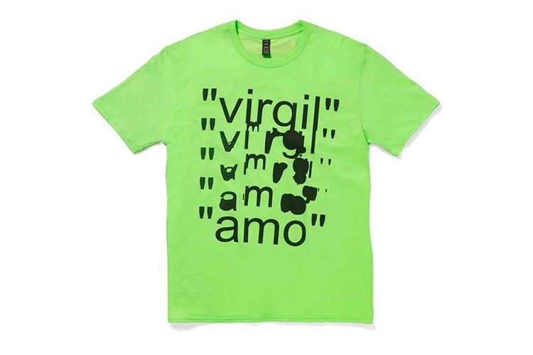 Virgil Abloh x MCA Chicago 展覽限定螢光系列 "Figures of Speech" 正式發佈