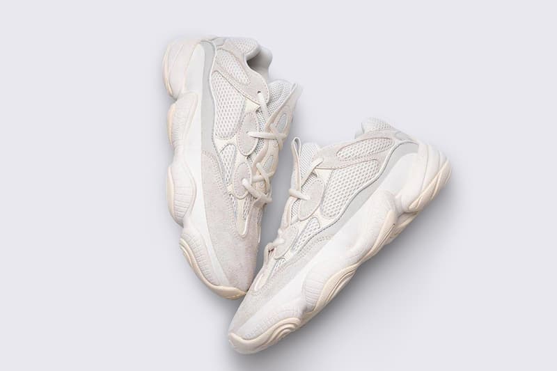 YEEZY 500 全新配色「BONE WHITE」發售日期正式公開