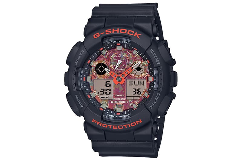 隨處賞楓-G-Shock 推出「Kyo Momiji Color」紅葉主題系列錶款