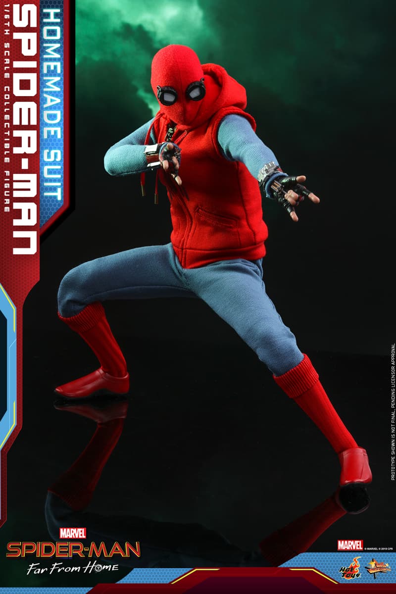 Hot Toys 推出《Spider-Man: Far From Home》中 Spider-Man 自製戰衣 1:6 珍藏人偶