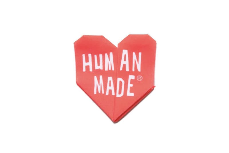 赤紙之心-Human Made 推出 Peti Peto 心形記憶清潔手帕