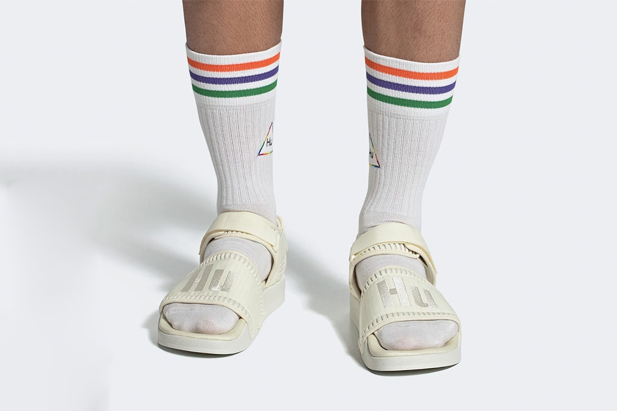 Pharrell Williams x adidas Originals 重塑經典 Adilette 2.0 涼鞋