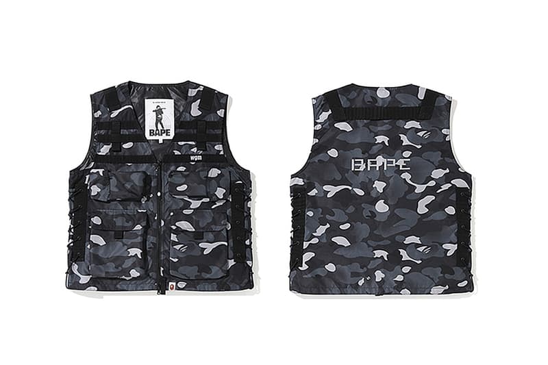 A BATHING APE® 推出新迷彩「GRADATION CAMO」戰術背心