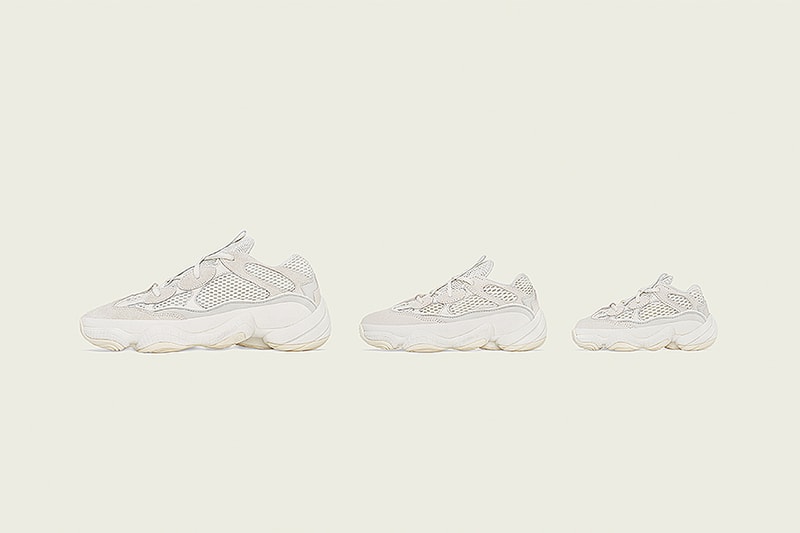 YEEZY BOOST 500 全新「BONE WHITE」配色發售情報公開！