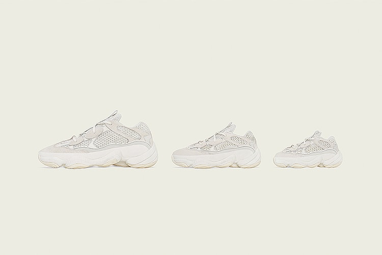 YEEZY BOOST 500 全新「BONE WHITE」配色發售情報公開!