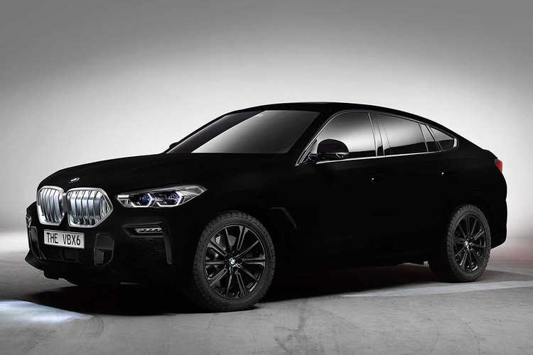 虛無之黑-BMW 打造究極暗黑 X6「Vantablack」車款