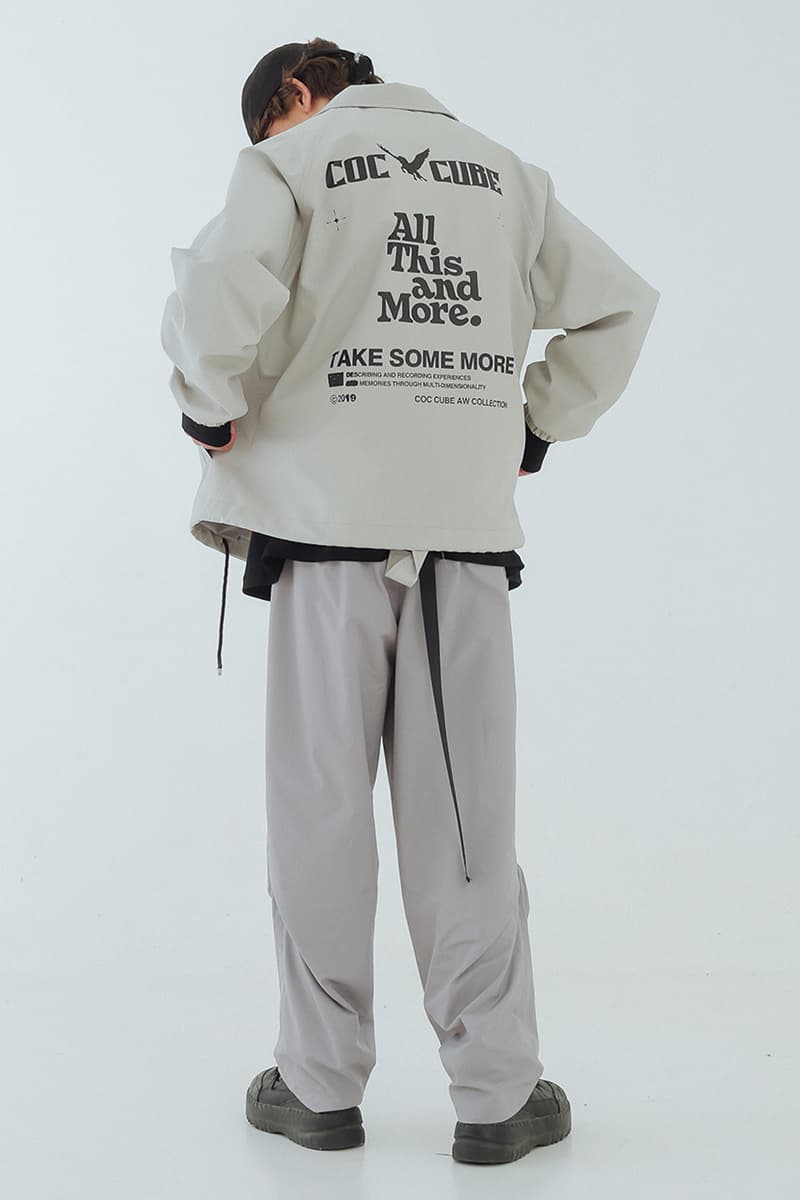 COC CUBE 2019 秋冬「TAKE SOME MORE」系列 Lookbook 發佈