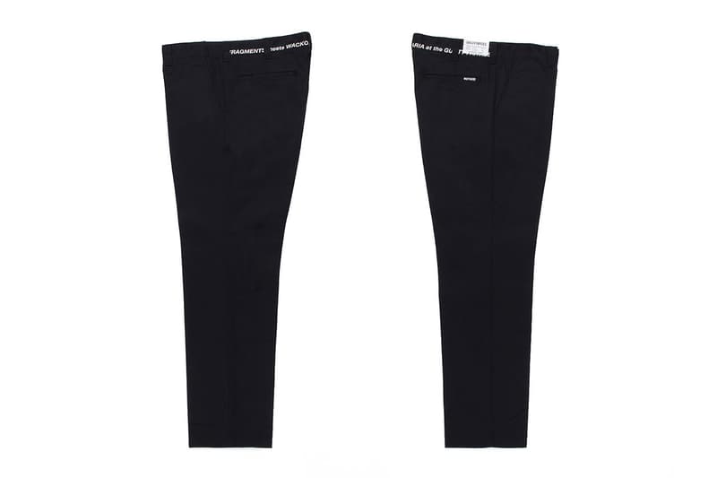 fragment design x WACKO MARIA 2019 秋季聯名系列登場