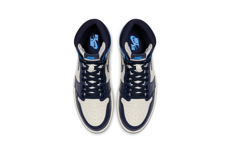 Nike 官方正式發佈 Air Jordan 1「Obsidian」配色鞋款