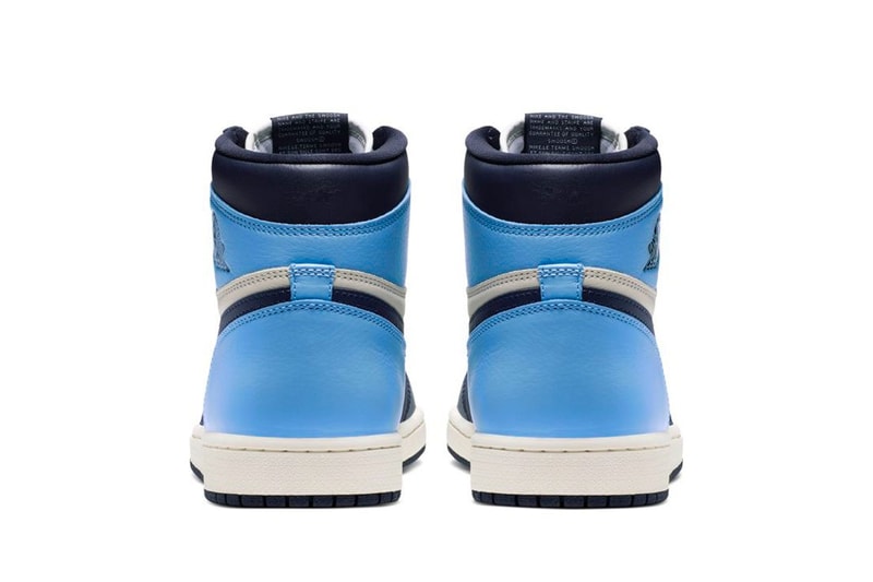 Nike 官方正式發佈 Air Jordan 1「Obsidian」配色鞋款
