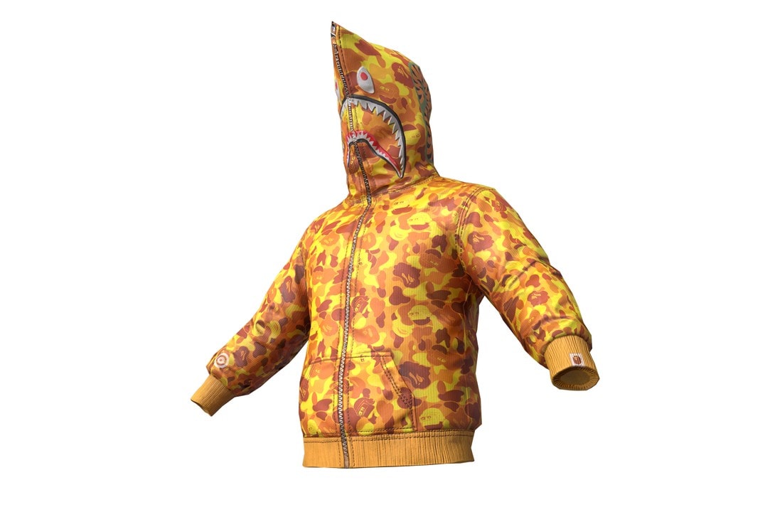 食雞猿人－A BATHING APE® x《PUBG MOBILE》再攜手推出現實限定迷彩裝備！