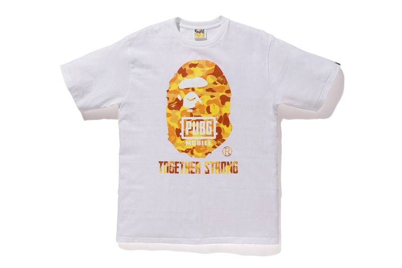 食雞猿人－A BATHING APE® x《PUBG MOBILE》再攜手推出現實限定迷彩裝備！