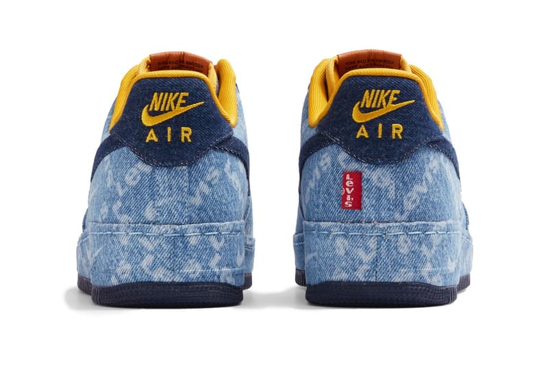 Nike By Levi's 丹寧布 Air Force 1 球鞋聯乘企劃登場