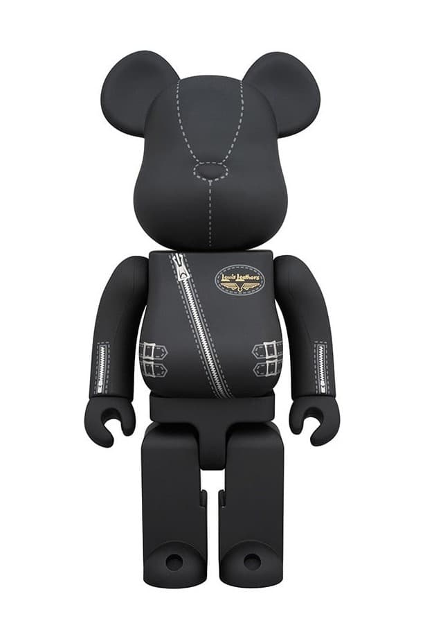 Lewis Leathers x Medicom Toy 攜手打造全真皮製 1000% BE@RBRICK