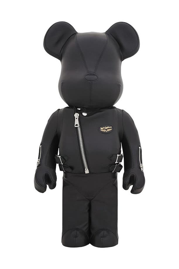 Lewis Leathers x Medicom Toy 攜手打造全真皮製 1000% BE@RBRICK