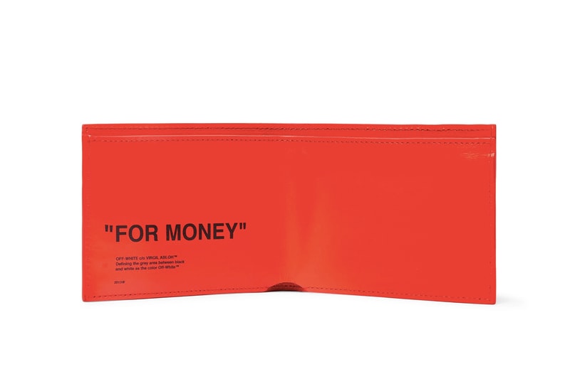 Off-White™ 推出全新皮革銀紙錢包