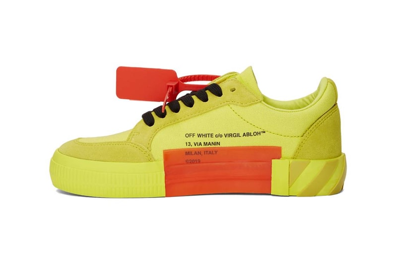 三色齊發！Off-White™「Vulcanized Low-Tops」於 SSENSE 正式發售