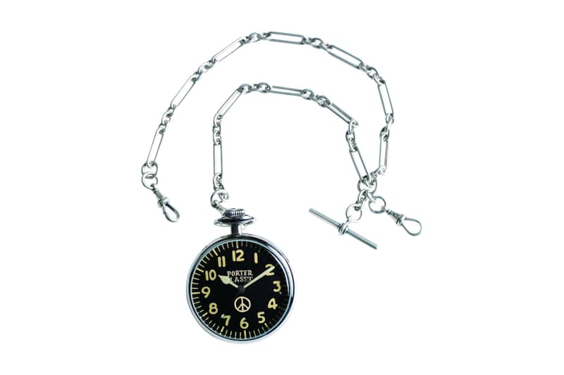 PORTER CLASSIC 釋出復古陀錶時計 Black Face Pocket Watch